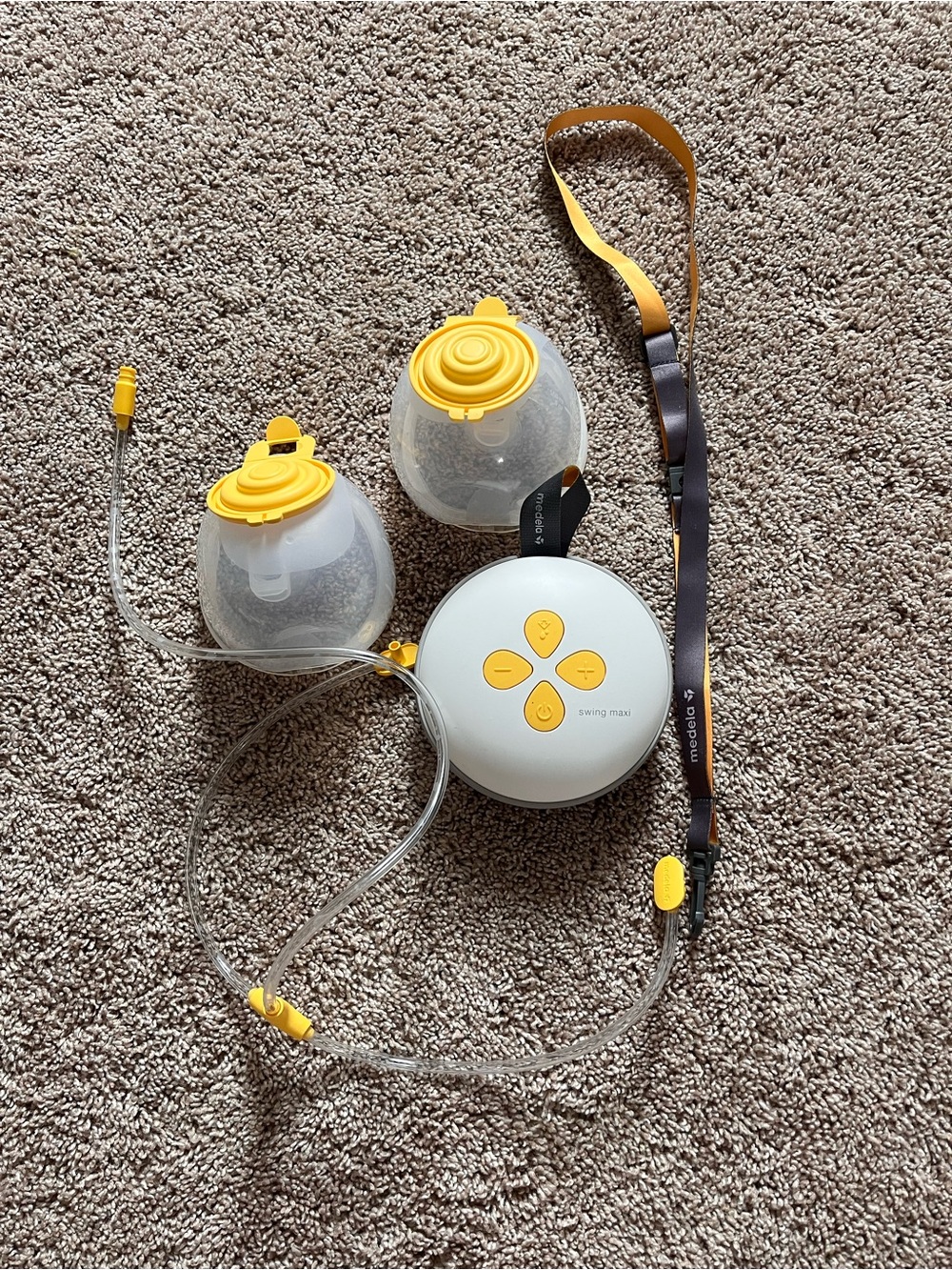 Medela Swing Maxi- Yellow and Gray